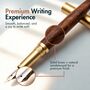 Sandalwood Fountain And Rollerball Pen Gift Set, thumbnail 4 of 7