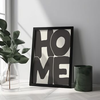 Home Print | Typography Wall Art, 3 of 4