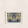 Union Chapel London Travel Poster Art Print, thumbnail 3 of 6