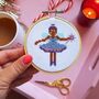 Christmas Fairy Mini Cross Stitch Kit, thumbnail 1 of 4