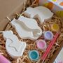 Paint Your Own Plaster Shapes Gift Box Cats, thumbnail 1 of 5