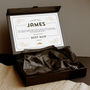 Personalised Groomsman Gift Box, Black Suit Up, thumbnail 1 of 3