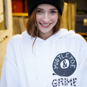 Mistletoe And Grime Women's Christmas Hoodie, 3 of 12