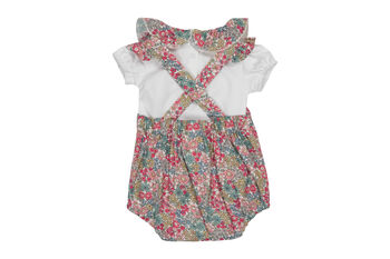 Louise Floral Collar Baby Bodysuit, 4 of 4