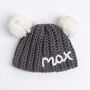 Personalised Baby Hat And Mitts Easy Crochet Kit, thumbnail 2 of 10