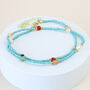 Colourful Turquoise Bead Necklace, thumbnail 1 of 3