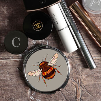 Bumble Bee Compact Mirror And Lens Cloth Set, 2 of 9