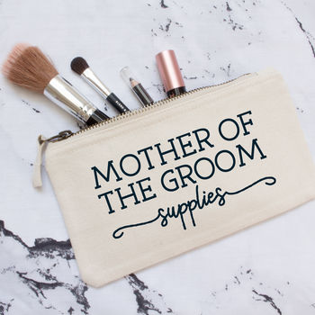 Personalised Wedding Party Make Up Bag, 8 of 10