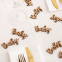 Wooden Baby Table Confetti Baby Shower Decorations, thumbnail 2 of 2