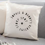 Personalised Bedtime Story Spot Cushion, thumbnail 2 of 5