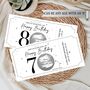 Personalised Birthday Scratch Card, 20th, 30th, 40th, 50th, 60th, 70th, 80th, thumbnail 6 of 8