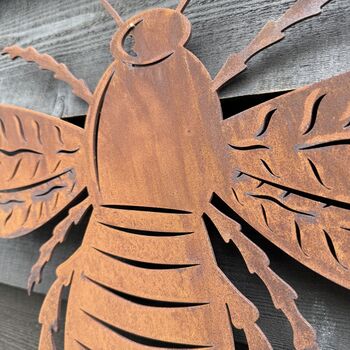 Bumblebee Garden Wall Or Fence Decoration, 10 of 10