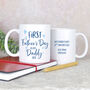 First Father's Day Mug For Daddy 2023, thumbnail 3 of 3