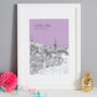 Personalised Auckland Print, thumbnail 7 of 10