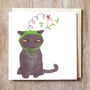 Christmas Cards Packs Cats In Hats Assortment Sets, thumbnail 11 of 12