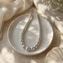 Graduated Sterling Silver Ball Bead Necklace, thumbnail 3 of 5