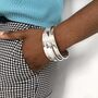 Mothers Day Gift Cuff Bangle Bracelet, thumbnail 3 of 7