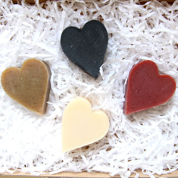 Personalised Red Heart Organic Gift Bag Set, 3 of 4