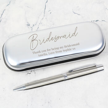 Personalised Any Message Pen And Box Set, 4 of 4