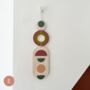 Eclectic Coloured Small Modern Style Wall Hanging, thumbnail 5 of 7
