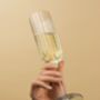 Reeded Champagne Glass, thumbnail 1 of 5