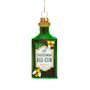 Let Christmas Bee Gin Shaped Bauble Tree Decoration, thumbnail 1 of 2