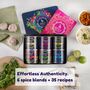 Curry Indian Spice Gift Set With Easy Indian Cookbook, thumbnail 12 of 12