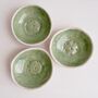 Handmade Celadon Green Pottery Soap Dish, thumbnail 4 of 10