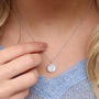 Rose Gold Plated And Mother Of Pearl Bead Necklace, thumbnail 2 of 5