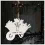 Wooden Wheelbarrow Christmas Tree Decoration, thumbnail 3 of 6