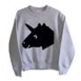 Kids Chalkboard T Shirt Unicorn Design, thumbnail 6 of 6