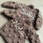 Personalised Baby Name Cardigan, thumbnail 9 of 12