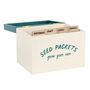 Plant Seed Packet Storage Box, thumbnail 3 of 3