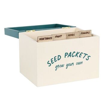 Plant Seed Packet Storage Box, 3 of 3