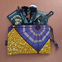 Large African Print Zip Pouch | Bunmi Print, thumbnail 1 of 5