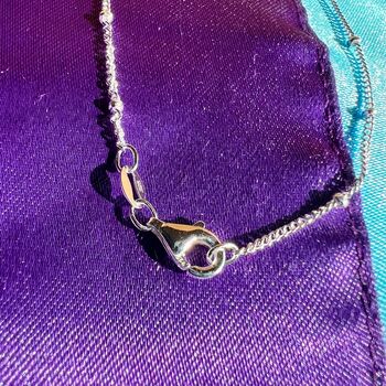Infinity Symbol Necklace In Sterling Silver, 3 of 4