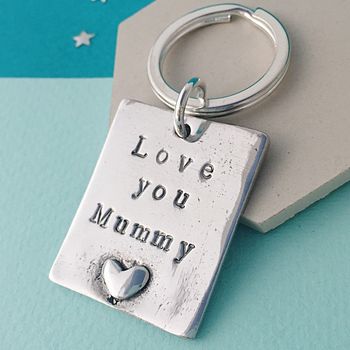 Personalised Love You Mum Keyring, 7 of 8