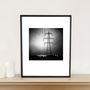 War Of The Worlds, Black And White, Art Print, thumbnail 1 of 7