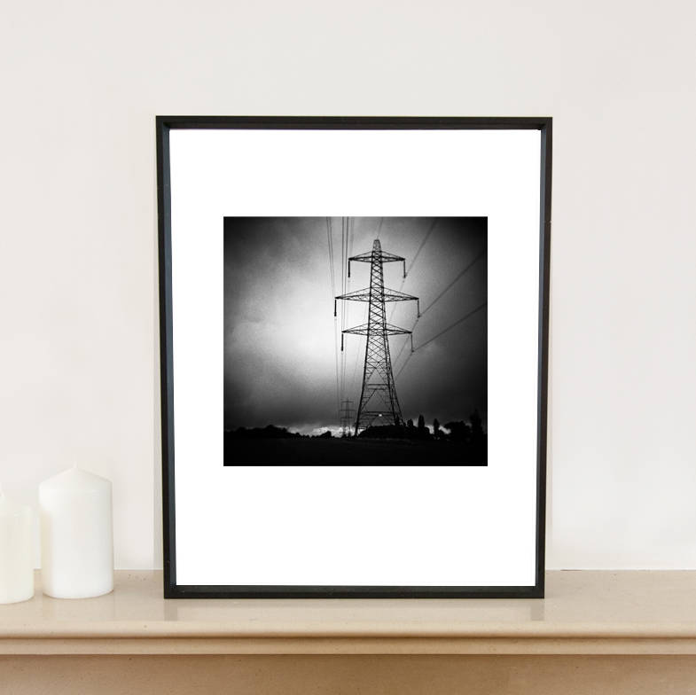 War Of The Worlds, Black And White, Art Print, 1 of 7