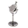 Personalised 25th Silver Anniversary Desk Clock Gift, thumbnail 3 of 9