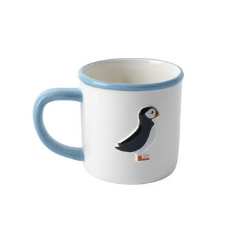 Coastal Living Puffin Stoneware Mug In Gift Box | Nautical | Homeware | Kitchenware, 2 of 4
