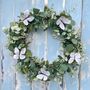 Large Summer Wreath With Butterflies, thumbnail 3 of 6