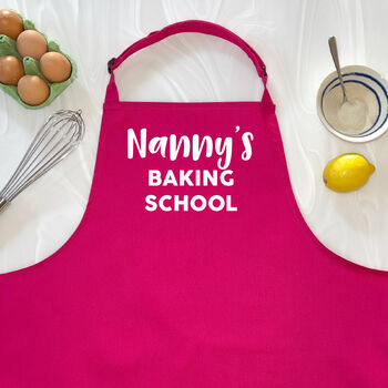 Granny's Baking School Personalised Apron, 3 of 6