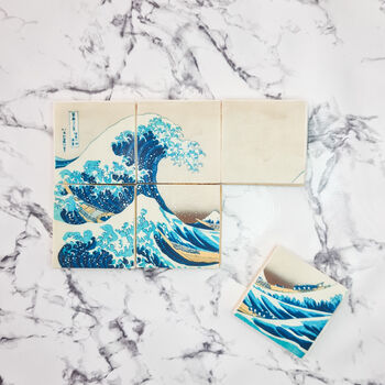 The Great Wave Off Kanagawa Biscuits Gift, Six Pieces, 8 of 10