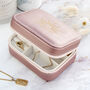 Customisable Metallic Pink Sunset Jewellery Case, thumbnail 8 of 9