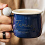 Coloured Enamel Personalised Golf Mug, thumbnail 1 of 4
