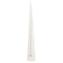 White Cone Shaped Advent Candle, thumbnail 3 of 3