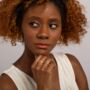 18k Gold Plated Embellished Large Hoops, thumbnail 1 of 3