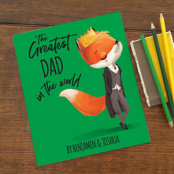 Personalised Greatest Dad In The World Fathers Day Book, 2 of 12