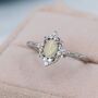 Vintage Inspired Genuine Opal Ring, thumbnail 7 of 11